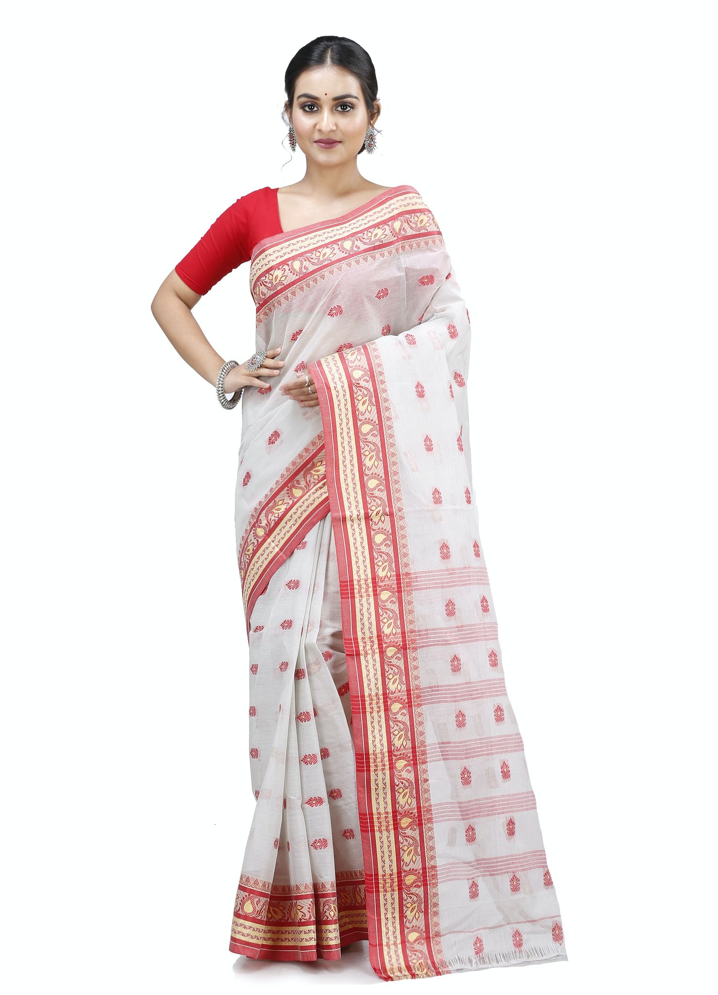 Buy Bengali Tant Saree Online