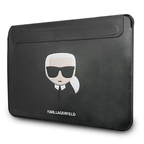 Karl Lagerfeld Ikonik Laptop Sleeve - 16 - Black