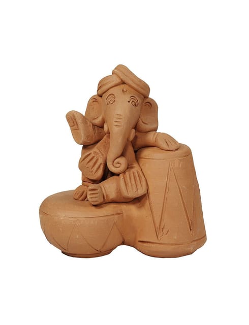 Feet Clay Ganpati Idol Clay Ganesha Hyderabad Ganesha Idol, 40% OFF