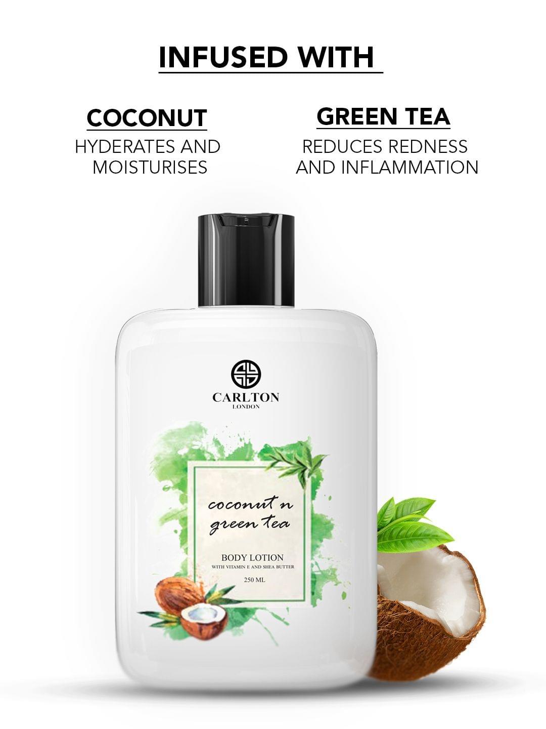 Carlton London Coconut & Green Tea Body Lotion -250ml