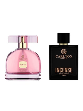 Carlton London Combo Women Blush and Incense Perfume - 100ml Each