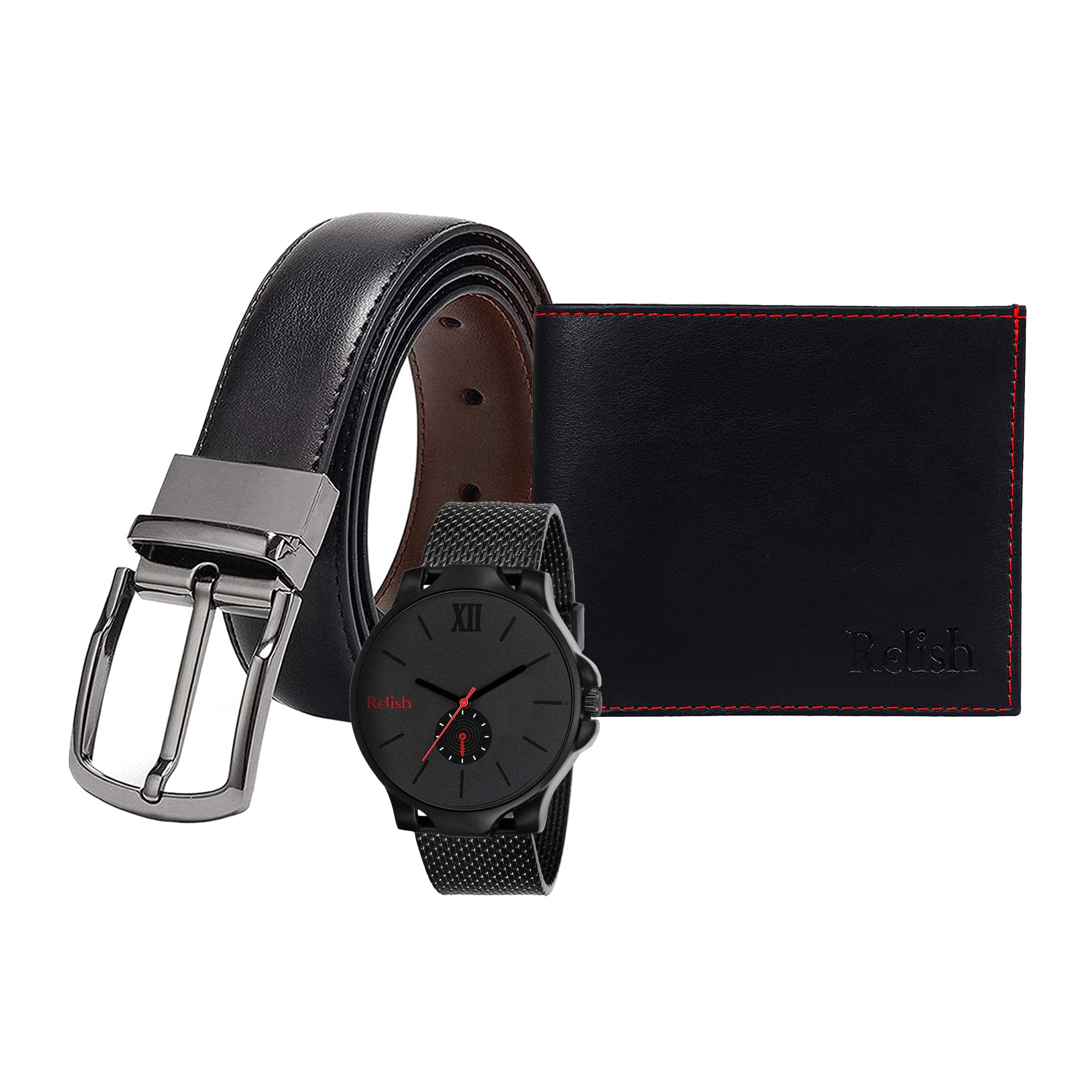 Wallet watch and belt on sale combo