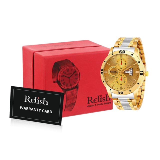 Buy Relish Black Analog Watch Metal Chain with Perfume for Men Combo Pack |  Birthday, Rakhi Gift for Brother, Valentine Gift Boyfriend at Amazon.in