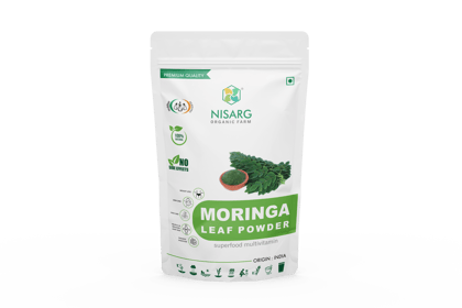 Nisarg Organic Moringa Leaf Powder 100gm