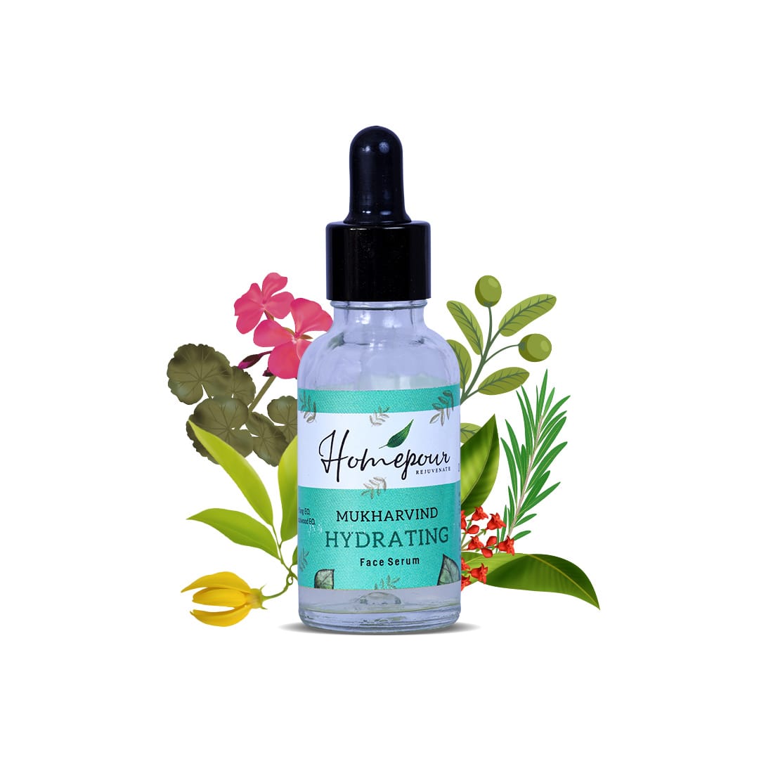 Homepour, Hydrating Face Serum, 30ml - Handmade Face Serum