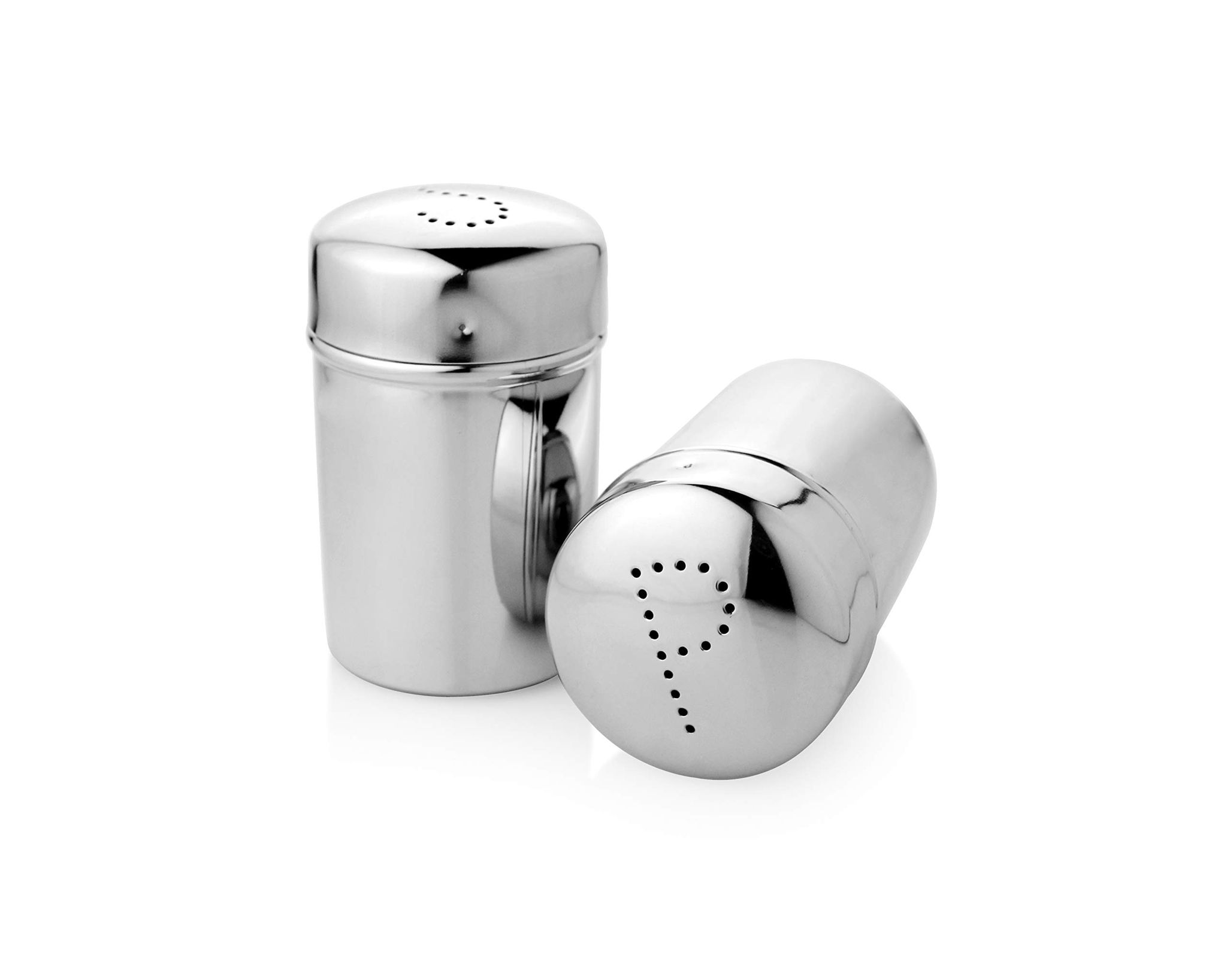 Vinayak International Stainless Steel Salt and Pepper Set of 2 Pcs 340 ML