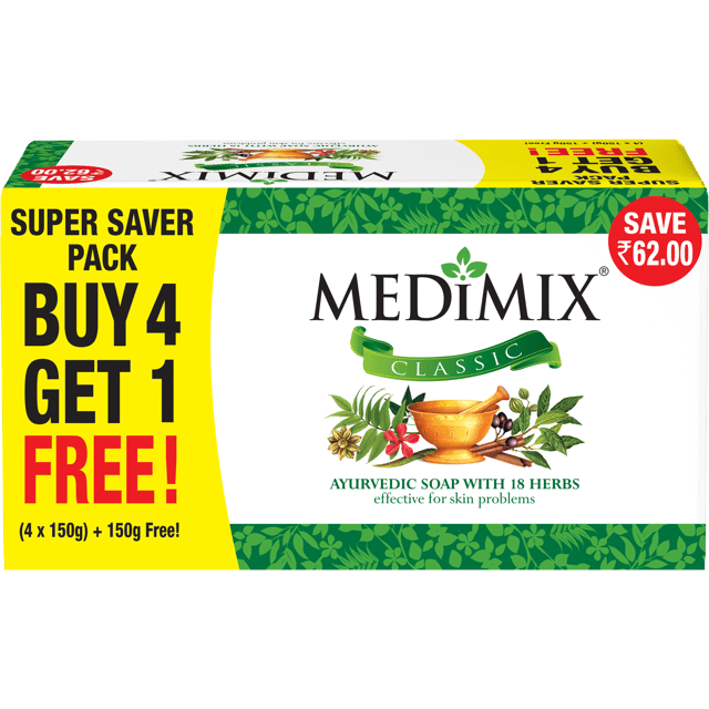 Buy Medimix Sandal Soap 125gm - MedPlus