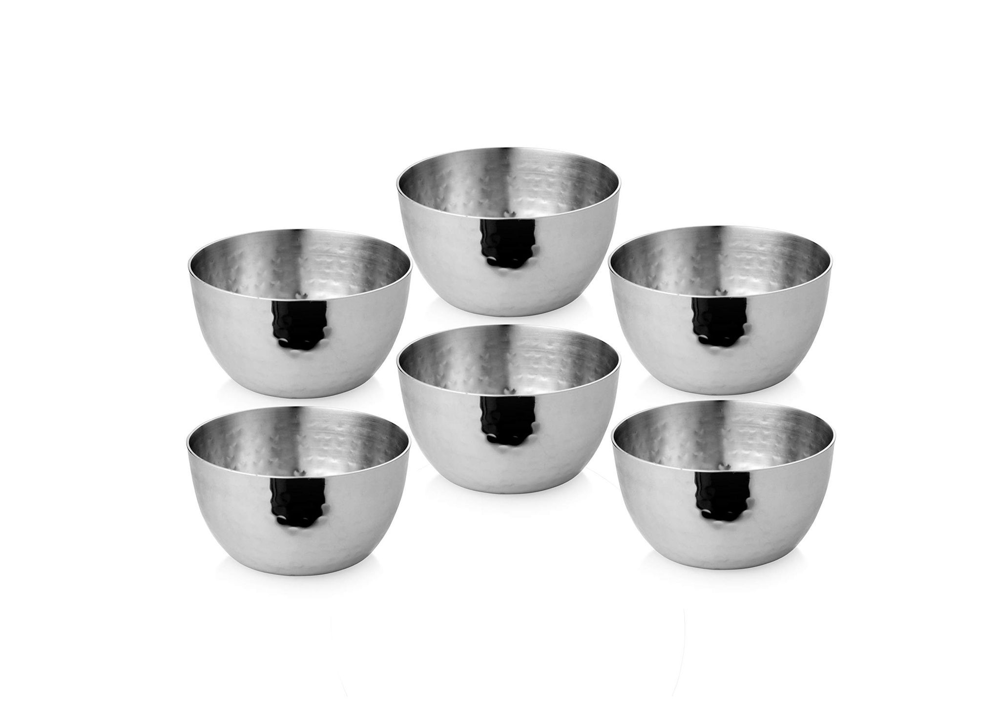 URBAN SPOON Stainless Steel Mini Bowl/Katori/Wati Set (6 Pcs, 200ml)