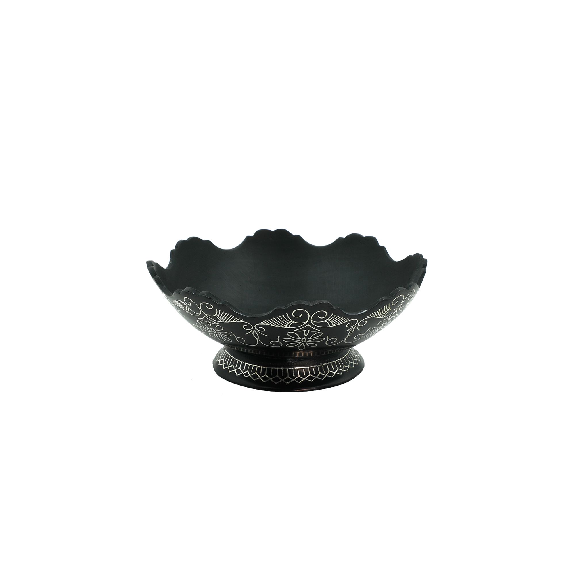 Bidri Ware Bowel Outside Tarkashi  (1TMTDCOKA09785)