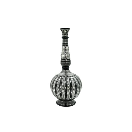 Bidri Ware Suray Vase Tarkashi (1TMTDCOKA09790)