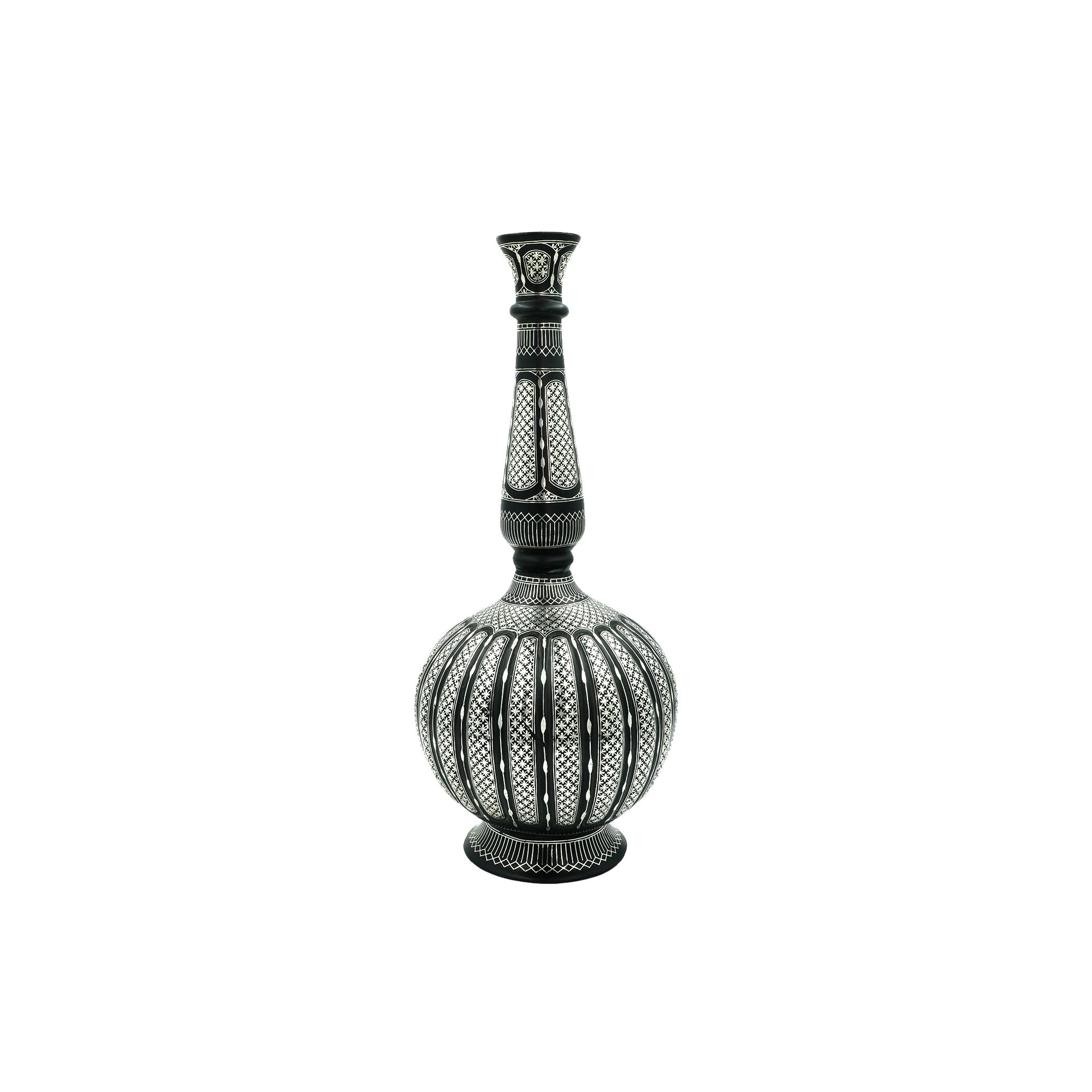 Bidri Ware Suray Vase Tarkashi (1TMTDCOKA09790)