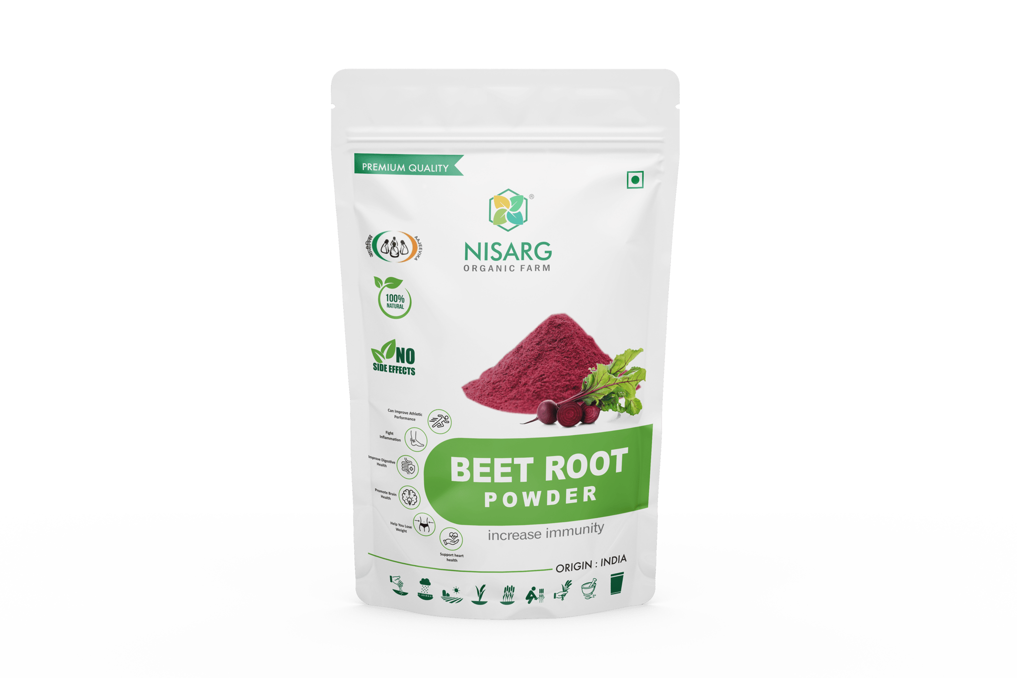 Nisarg Organic Beetroot Powder  100gm