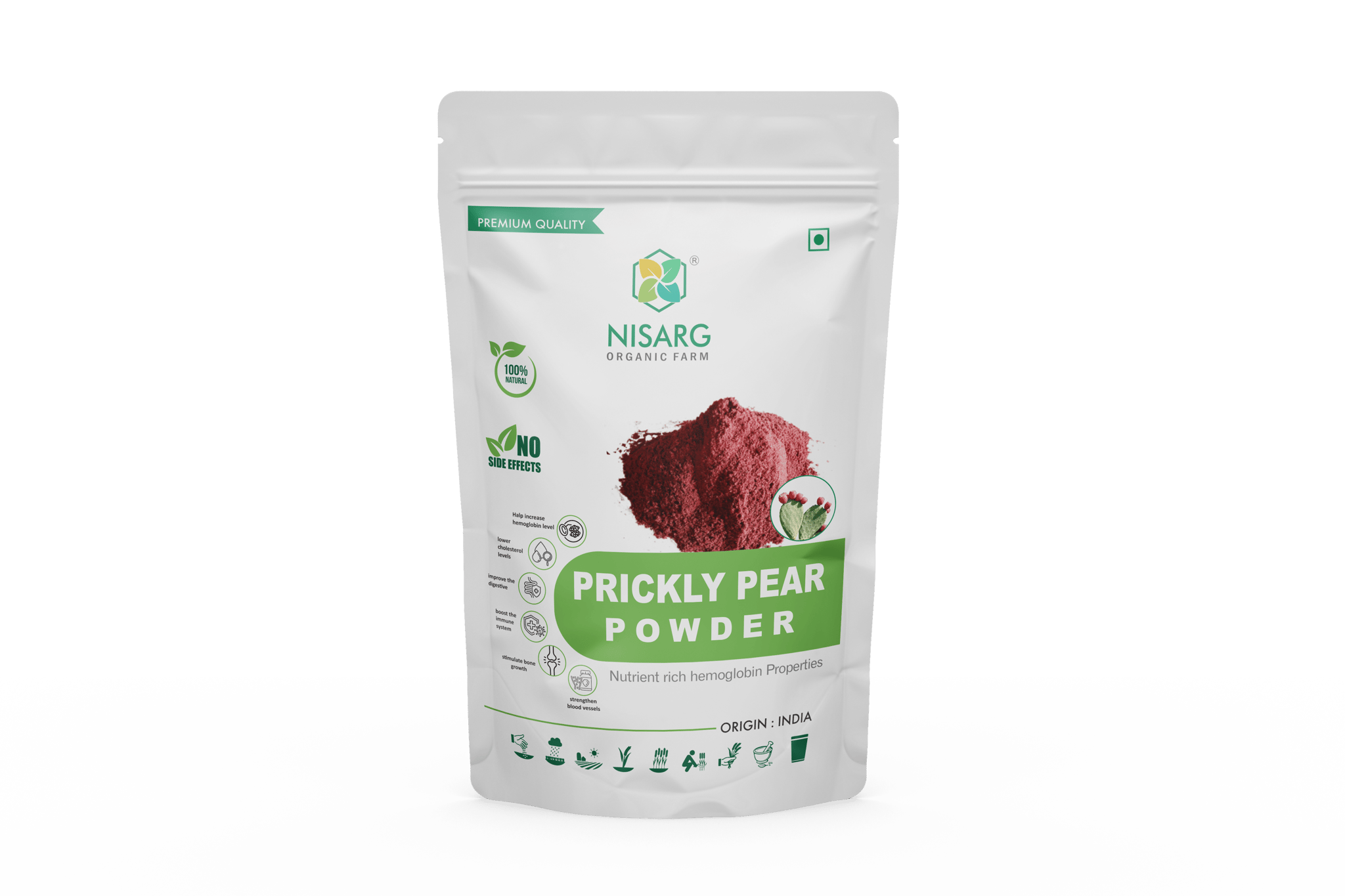 NIsarg Organic Prickly Pear Powder 50gm