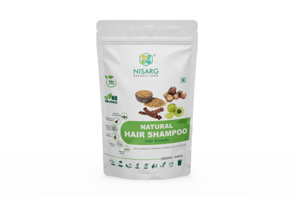 Nisarg Organic Natural Hair Shampoo Powder 100gm