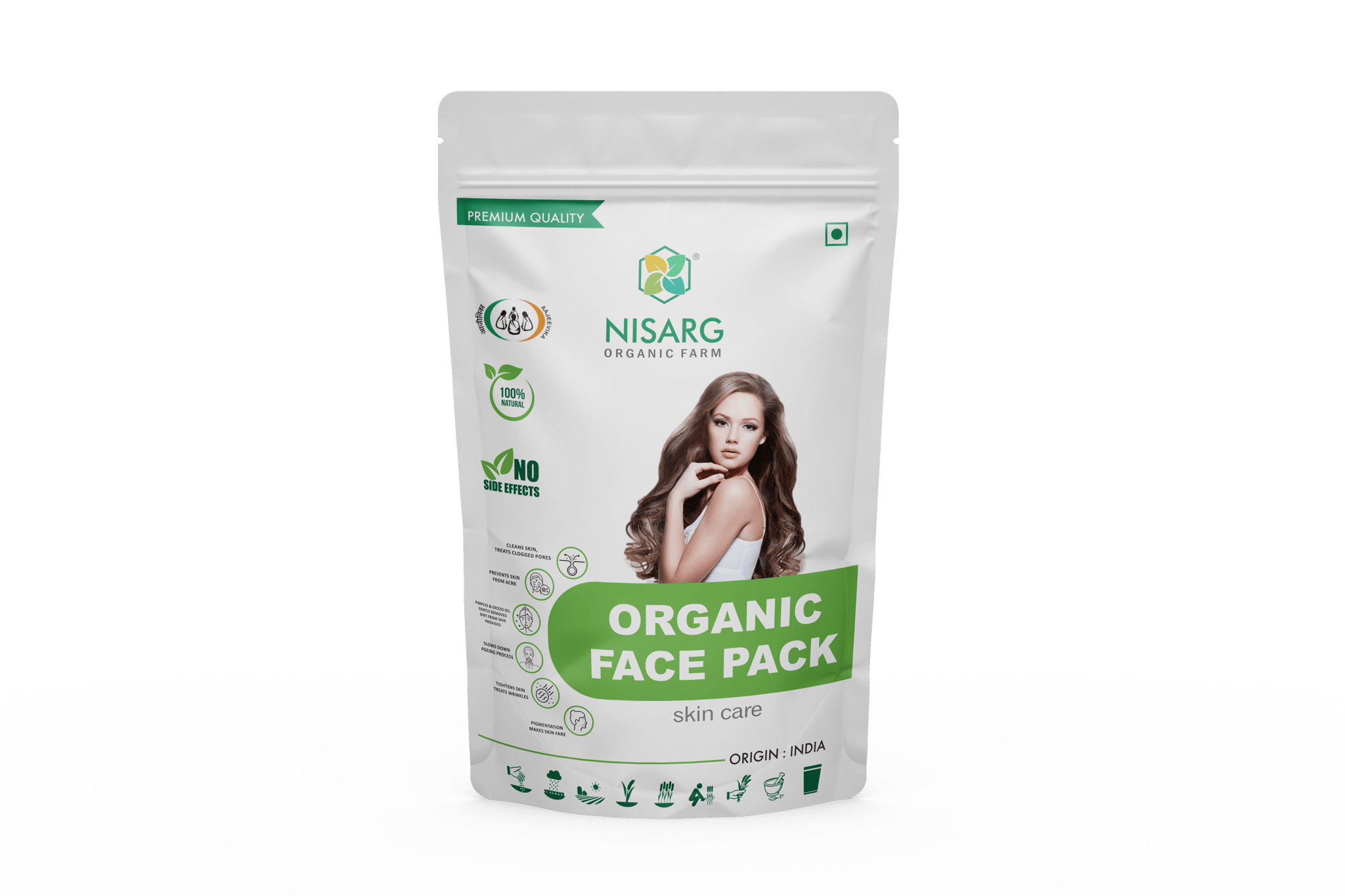 Nisarg Organic Facepack 100gm