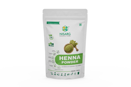 Nisarg Organic Henna Leaf Powder 100gm