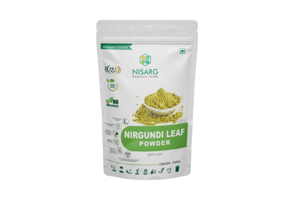 Nisarg  Organic Nirgundi Leaf Powder 100gm