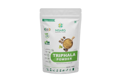 Nisarg Organic Triphala Powder 100gm