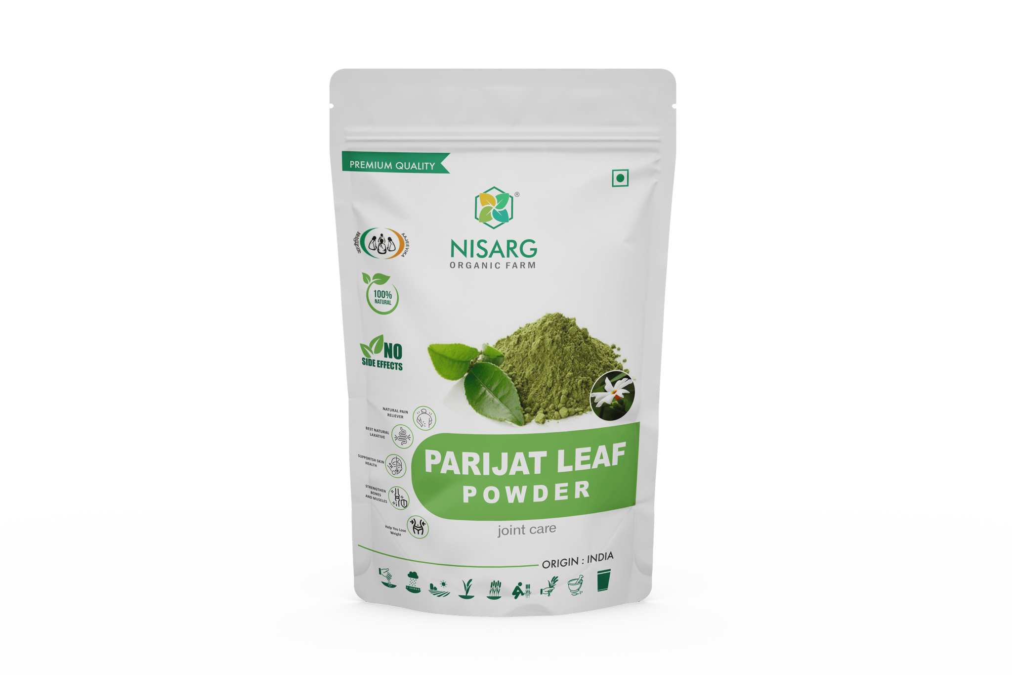 Nisarg Organic Parijat Leaf Powder 100gm