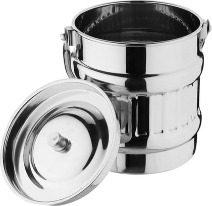 DOKCHAN Heavy Duty Stainless Steel Dolchi Ketali Milk Container Storage Box For kitchen Use 2 L
