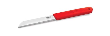 Crystal - CL010 Sleek Serrated Edge Stainless Steel Knife, Multicolour