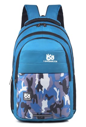 LOOKMUSTER Lookmuster30 Ltrs Large Laptop Backpack With 3 Compartments, Water Resistant