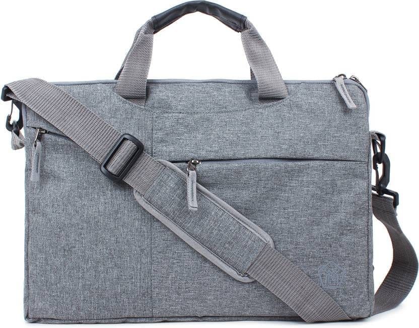 Buy Scarters Classic 2.0, 15.6 Splash-Proof Canvas Laptop Messenger Bag  with Trolley Sleeve Navy Blue Online