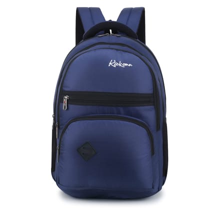 Kickonn Men's and Women's Office Laptop Backpack For School and College - Blue