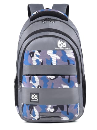 LOOKMUSTER 30 Litres Water Resistance Polyester Laptop Backpack