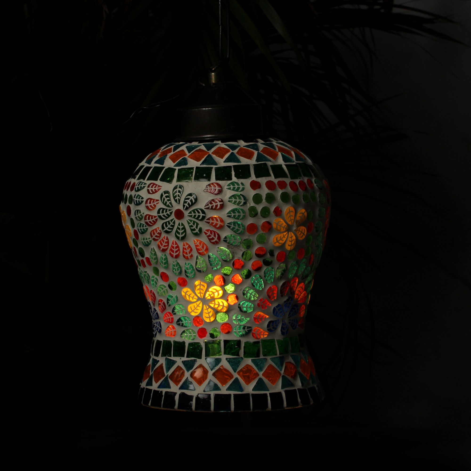 Tribes India Mosaic Gorkha Ceiling Lamp