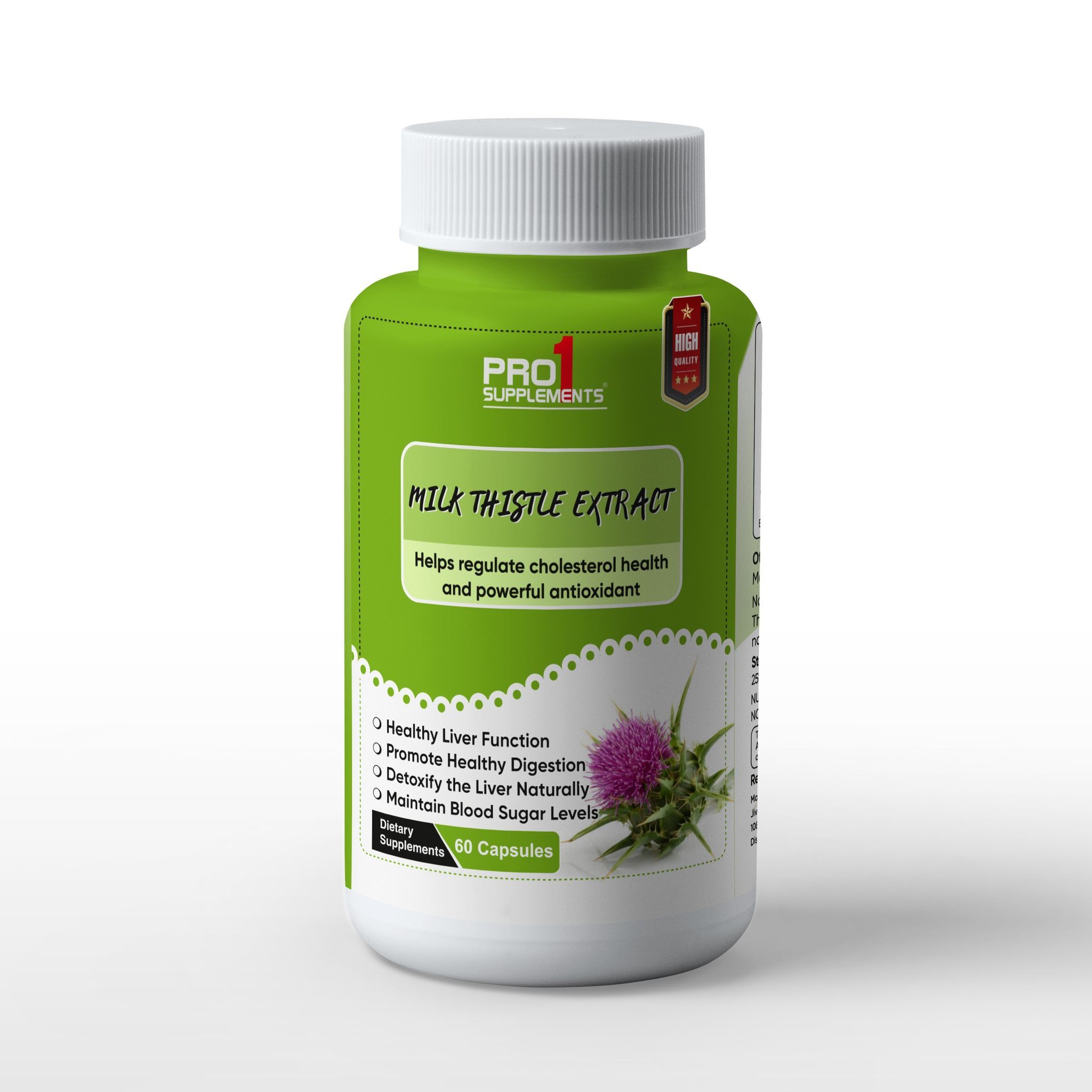 Pro1 Supplements Milk Thistle Extract