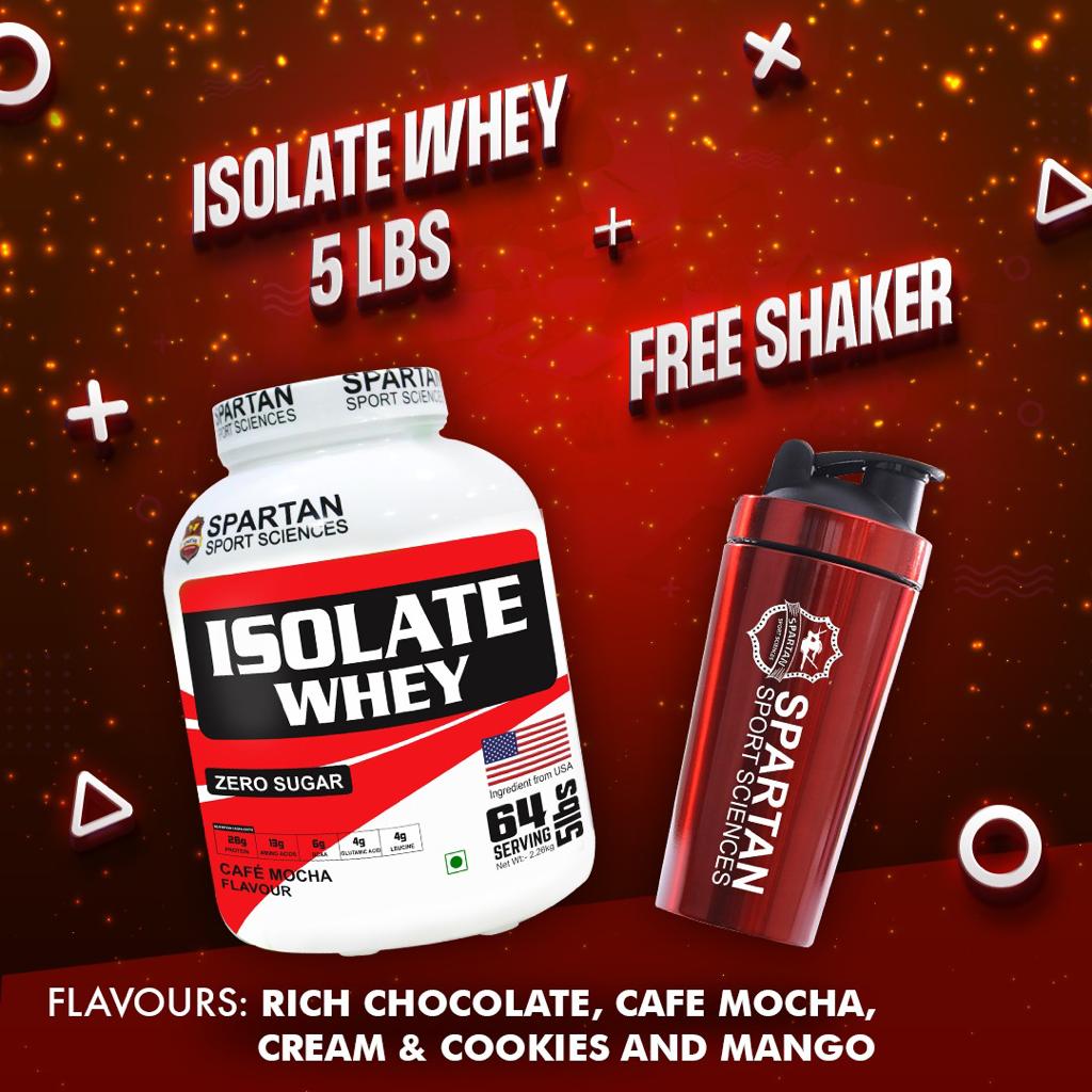 Spartan Sport Sciences Isolate Whey 5lbs