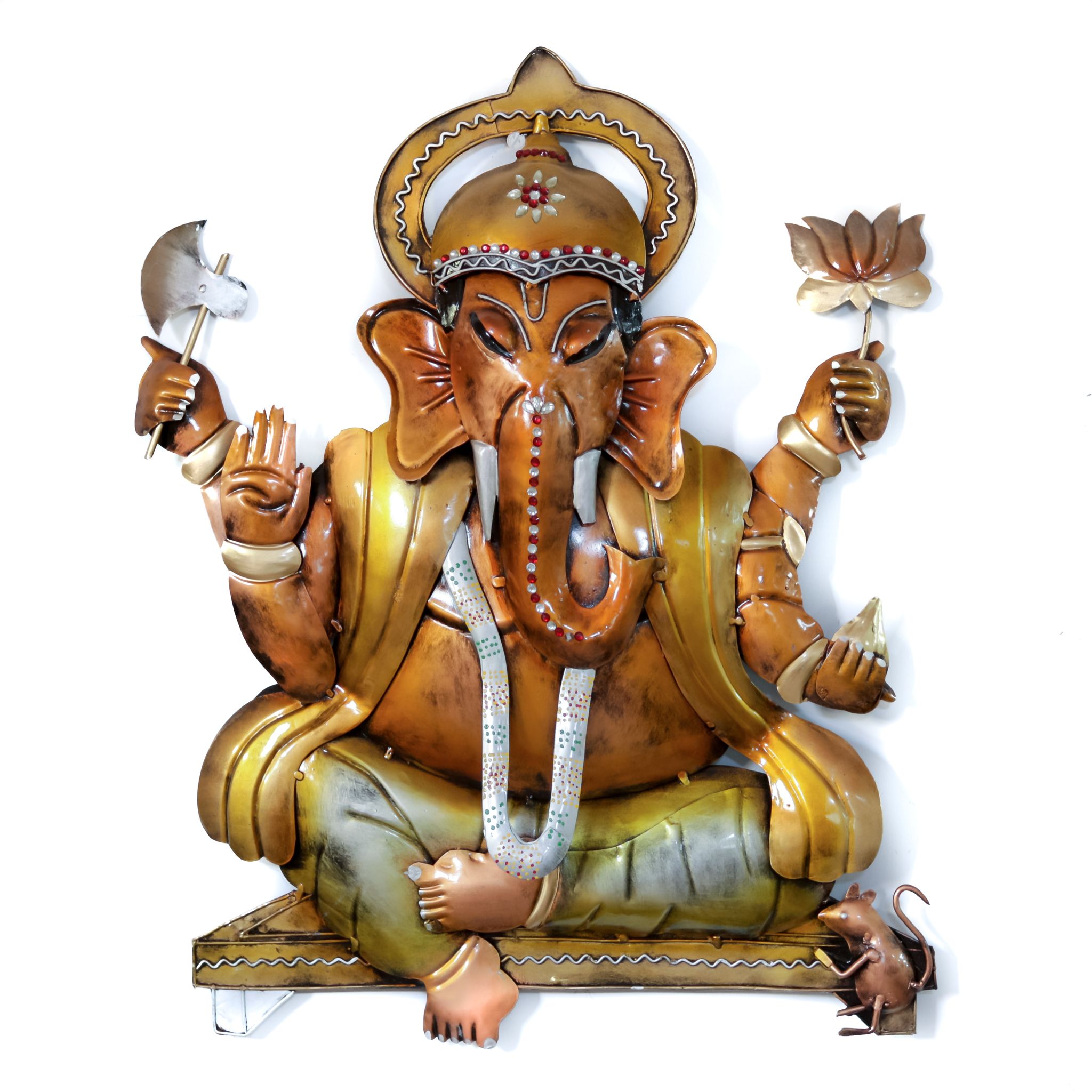 Metal Handicraft Ganesha Wall art