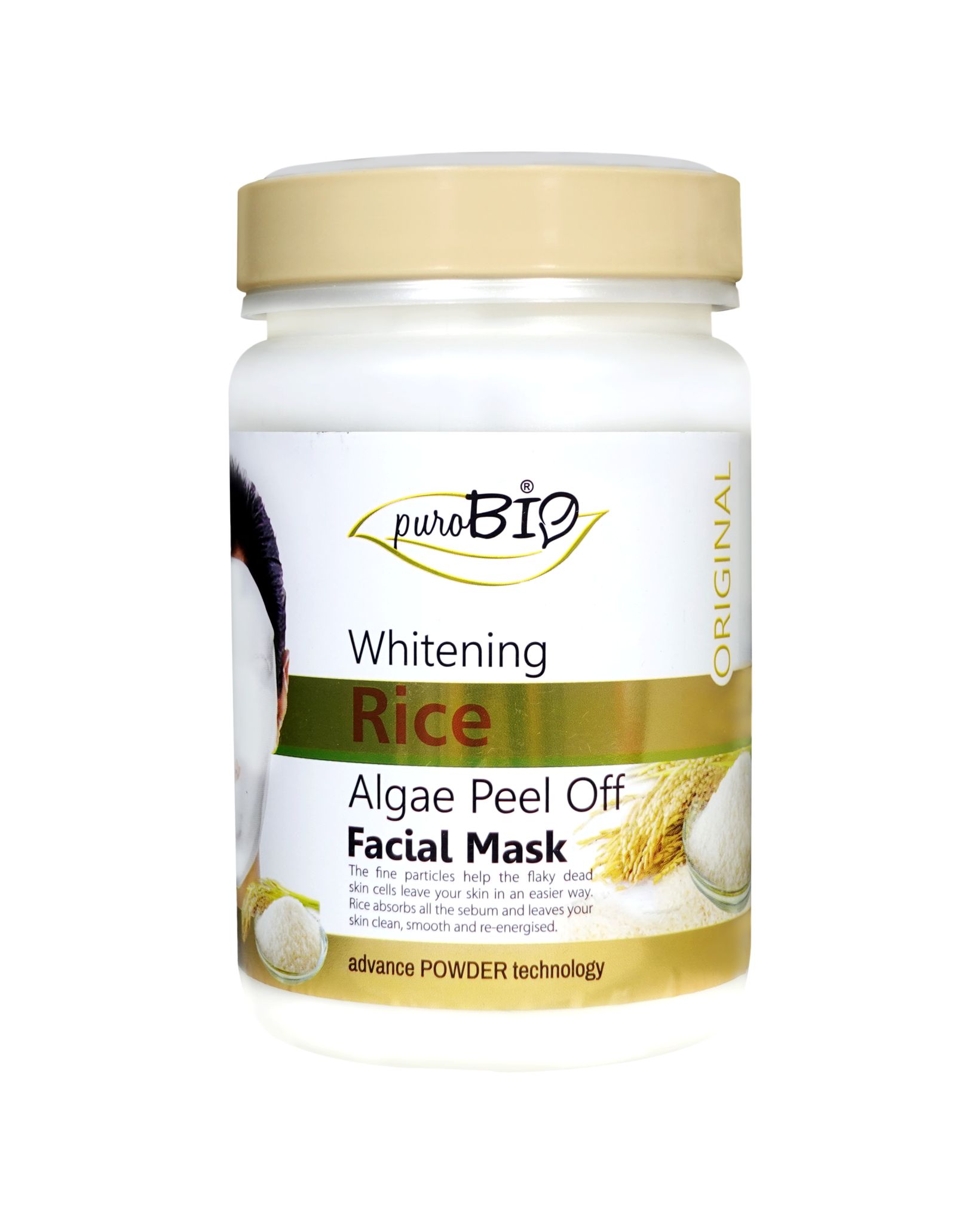 Purobio Rice Algae Peel off Face Mask 500g