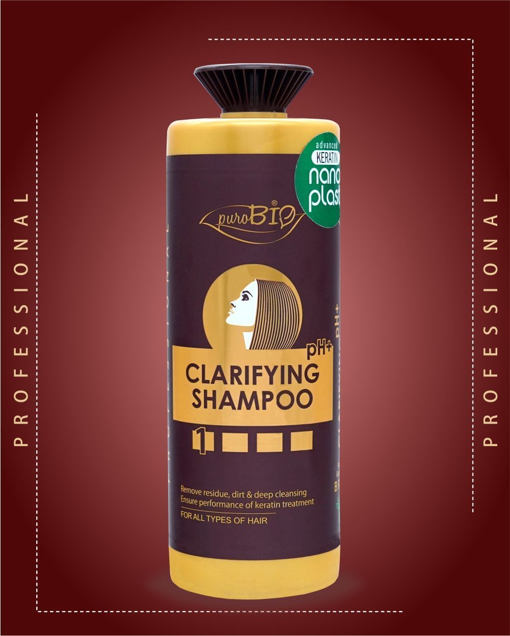 Purobio Nanoplast Clarifying Shampoo Step 1 - 1000ml