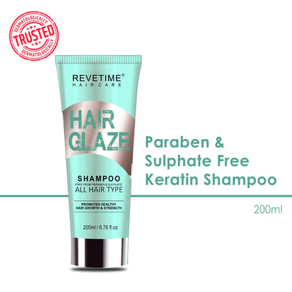 Revetime Hairglaze Sulphate Free anti hairfall Shampoo