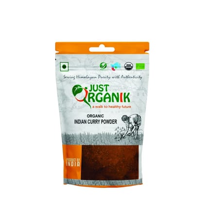 Just Organik Indian Curry Masala 100gm, 100% Organic