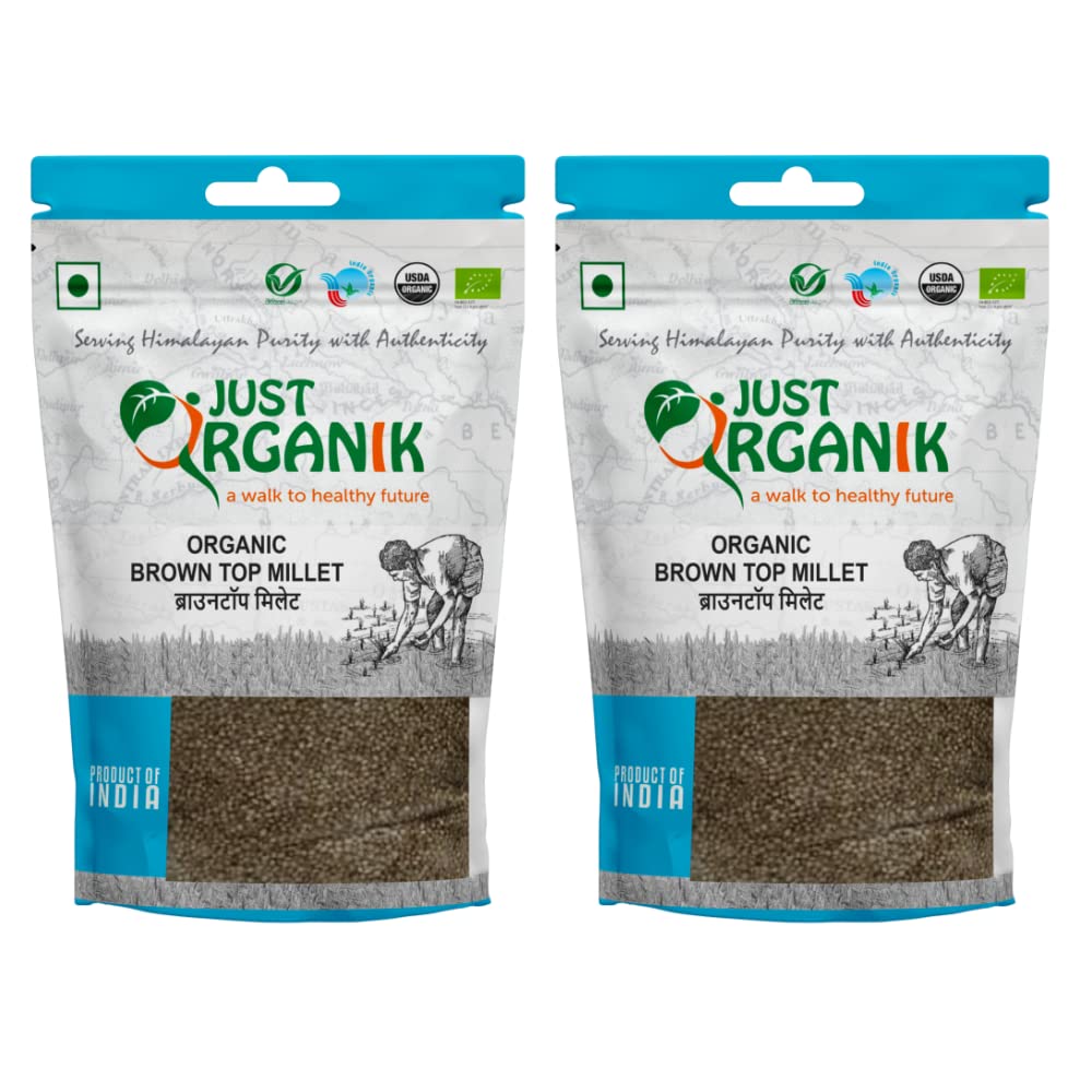 Just Organik Brown top Millet 1 kg (2 x 500g)