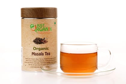 Just Organik Masala Tea - 75 g, 100% Organic