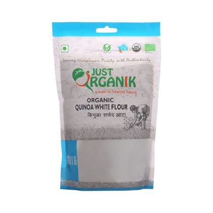 Just Organik QUINOA WHITE FLOUR 500 G, 100% Organic Product