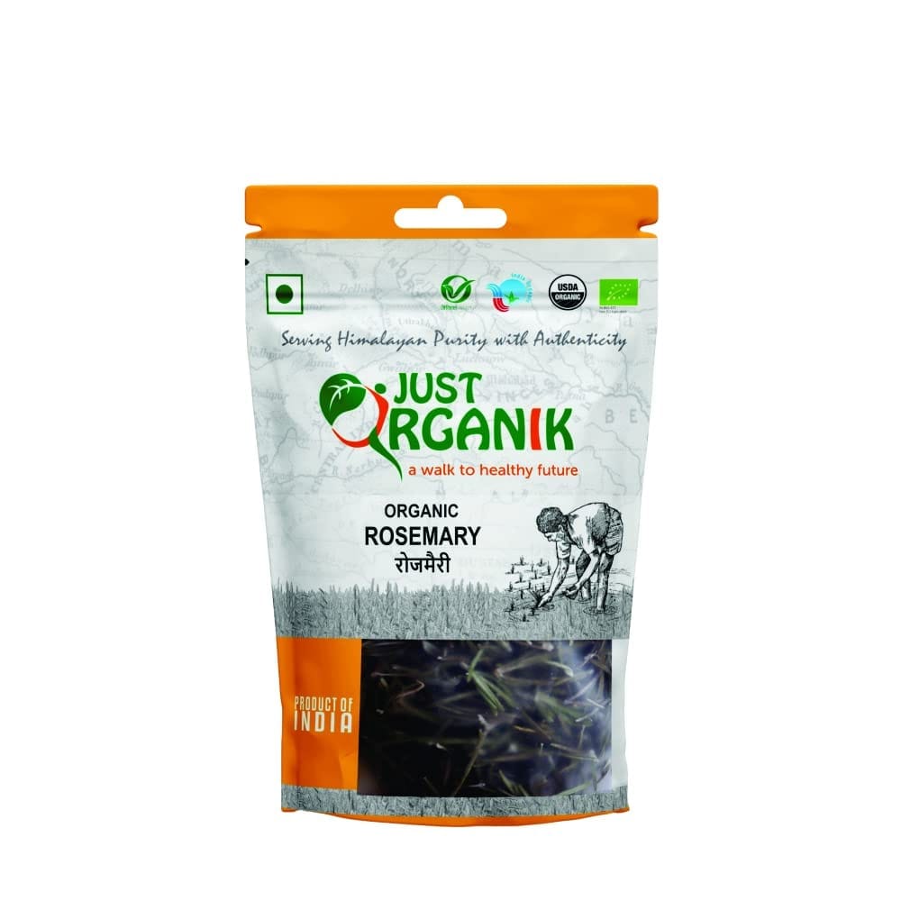 Just Organik Rosemary 20gm, 100% Organic