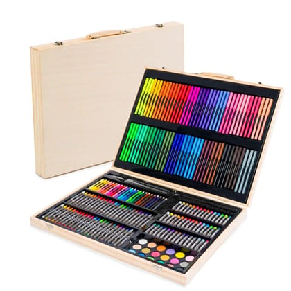 Portable Drawing Painting Coloring Art Set Supplies Kit, Gifts for