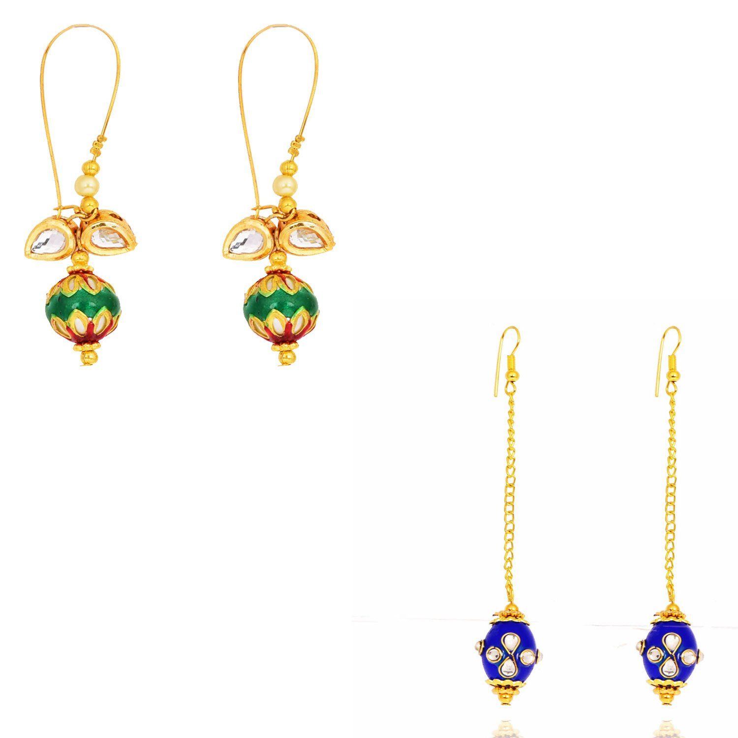 santarms Jewellery long Earrings for women online, women long earings