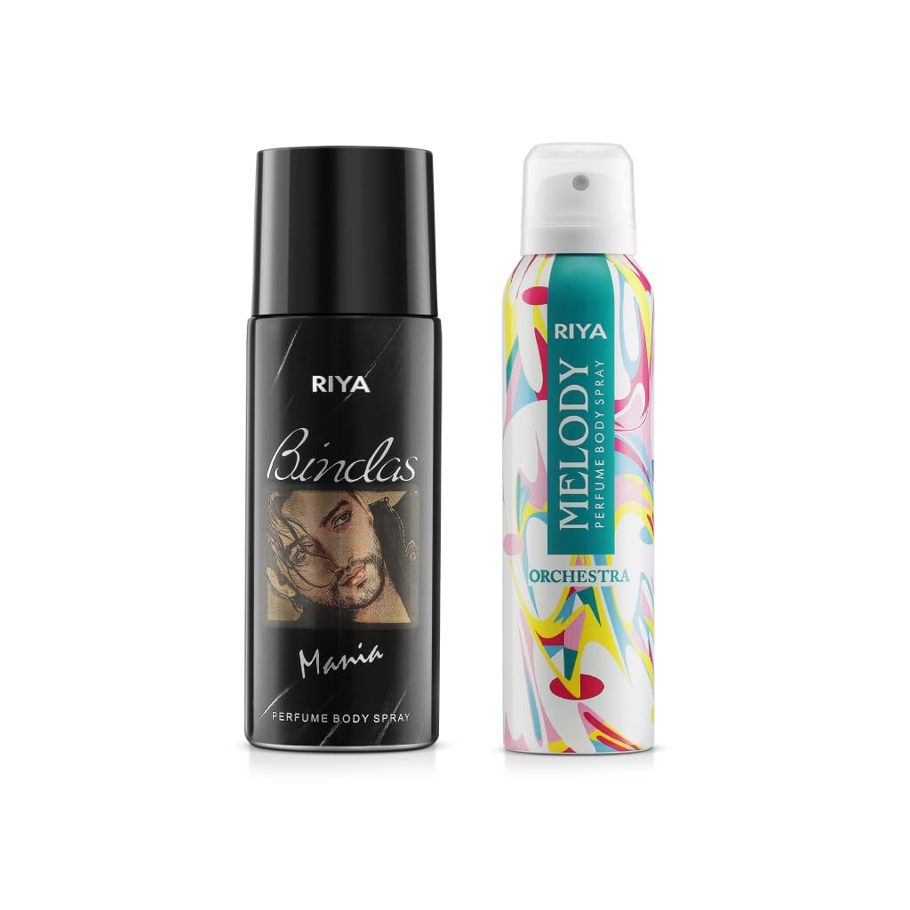 Riya Bindas and Riya Melody Deodorant, Combo of 2