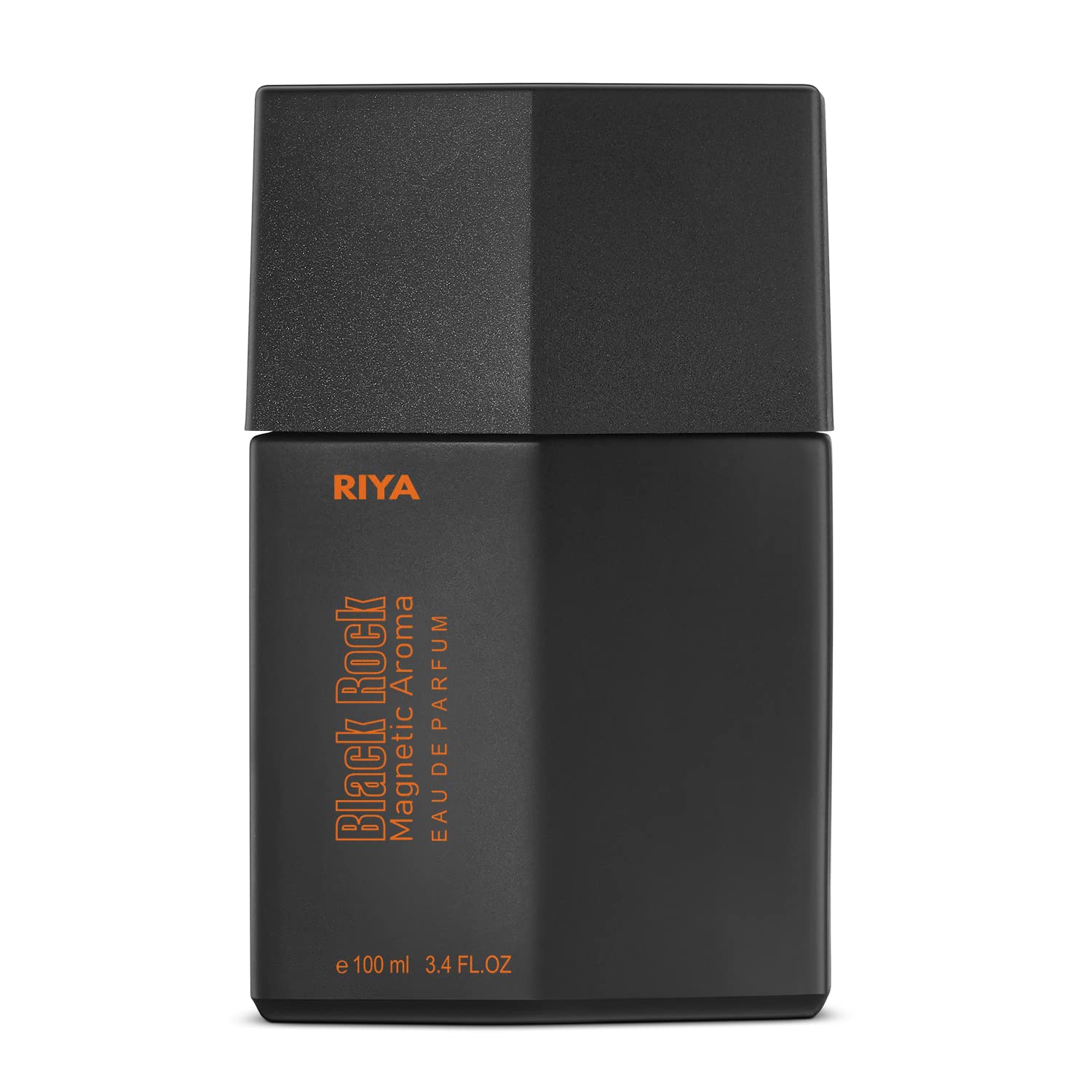 BLACK ROCK Magnetic Aroma by RIYA For Men Eau De Parfum Spray Citrus Aromatic Woody 100 ML Long Lasting Fragrance/Diamond in Perfumes (Black Diamond)