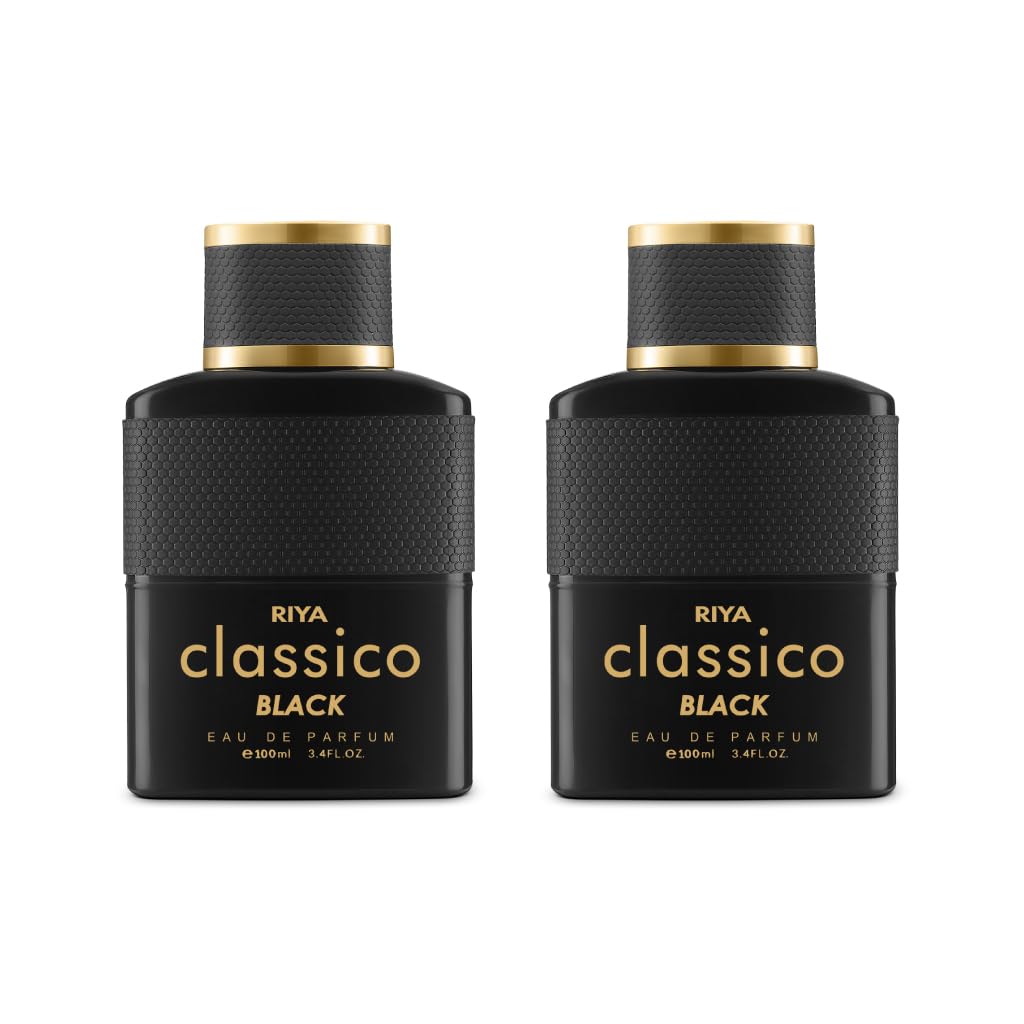 Riya Classico Black Perfume for men combo of 2* 100 ml