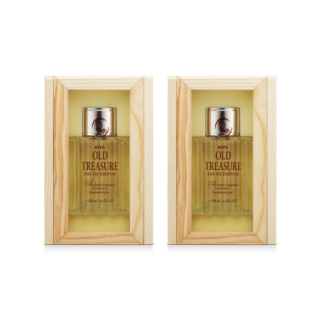 Riya Perfume Old Treasure Apparel Perfume for Men Combo of 2 (100 ml)