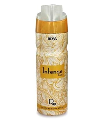 Riya Intense Gold Perfume Body Spray [Pack Of 1] 200Ml