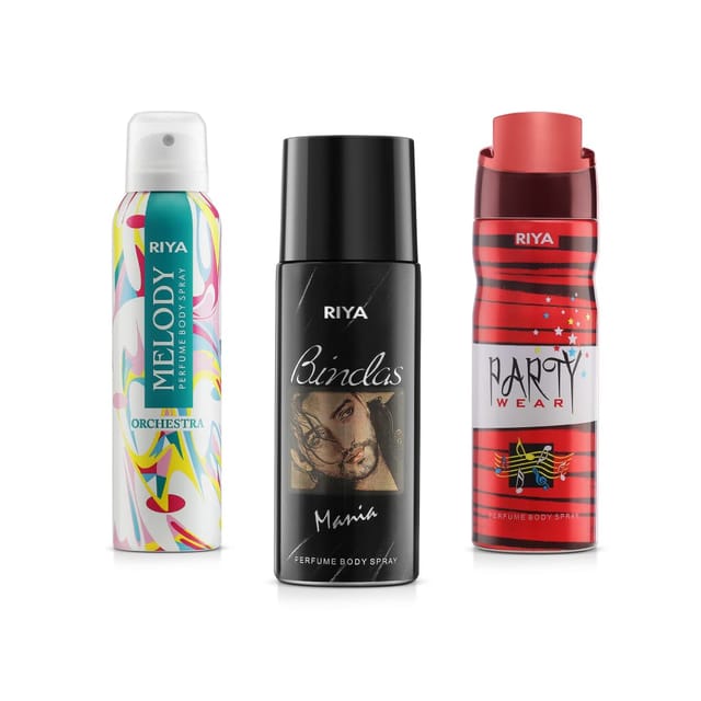 Riya Melody Orchestra And Bindas And Women Body Spray Deodorant