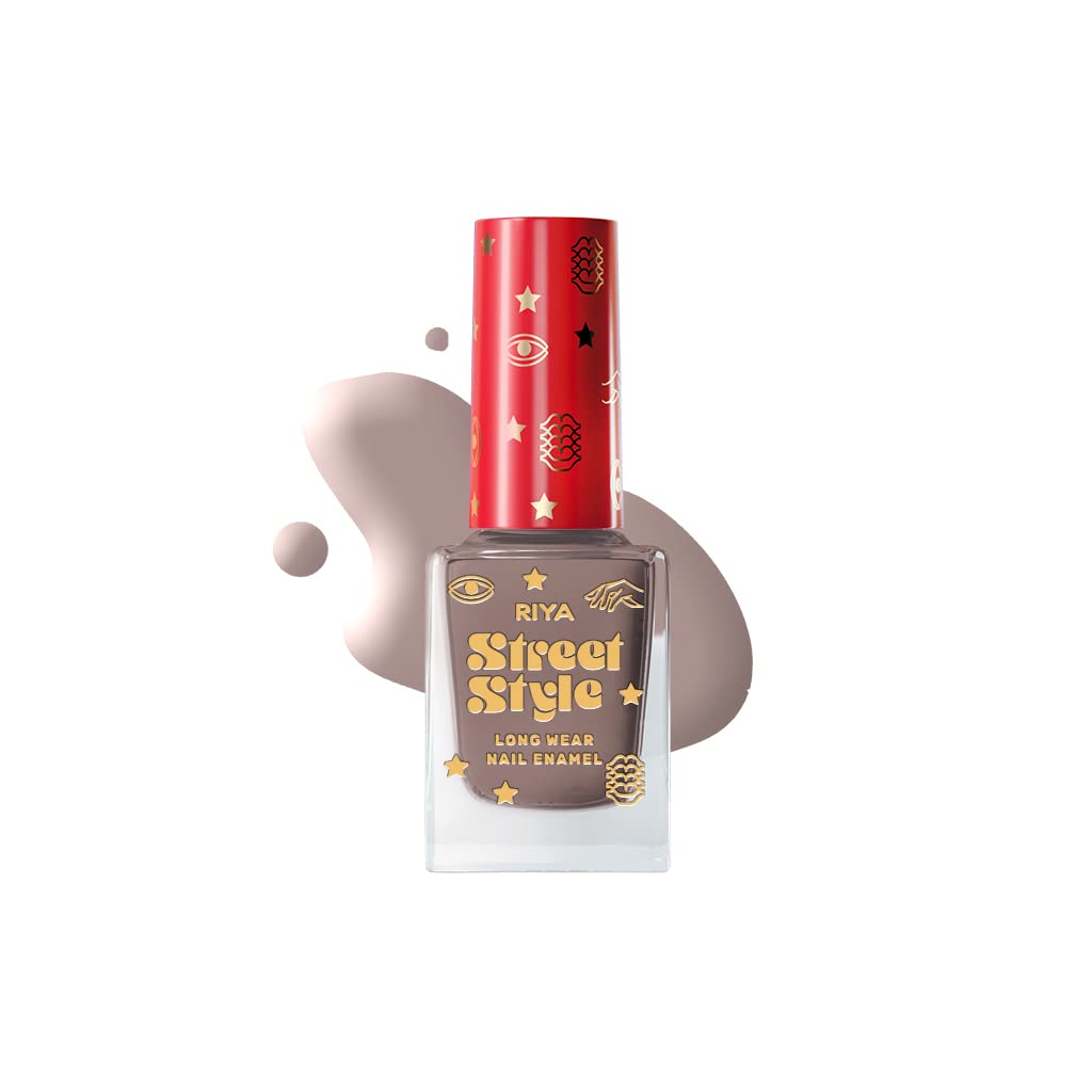 Street Style Long Wear, Quick Drying, Glossy Finish, 7-Free Formula, Nail Enamel, 100% Vegan & Cruelty Free, Shade SS 120, Love Struck,12 ML